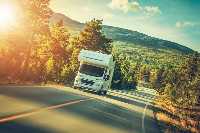 RV In Mountainous Terrain